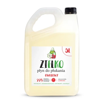 Płyn do PŁUKANIA tkanin - zapach owocowy - EKO REFILL 5L - ZIELKO (Sylveco)
