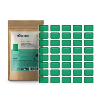 Płyn do mycia PODŁÓG w kapsułkach ZERO WASTE - 40 szt.  - Ecopods