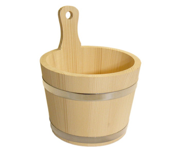 Ceber do sauny drewniany 5l wiadro