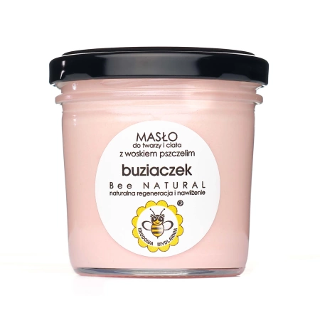 Masło do twarzy i ciała - BUZIACZEK - Miodowa Mydlarnia