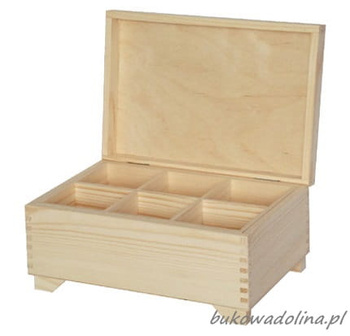 Kuferek duży 35x24cm skrzynia do dekoracji DECOUPAG