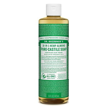 Wielofunkcyjne mydło w płynie 18w1 MIGDAŁOWE 475 ml - Dr. Bronner's