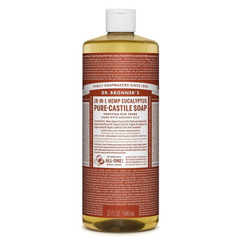Wielofunkcyjne mydło w płynie 18w1 EUKALIPTUSOWE 946 ml - Dr. Bronner's