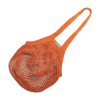 Ekologiczna torba na zakupy z siatki - DŁUGIE RAMIE - CYNIA - BoWeevil