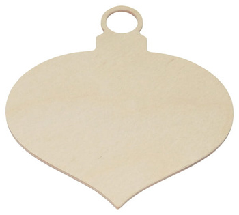 Ozdoba zawieszka bombka 12x10,5