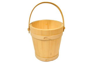 Mini wiadro wiaderko z opaskami