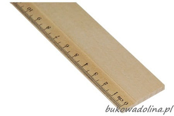 Linijka drewniana 20 cm