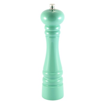 Drewniany KLASYCZNY młynek do przypraw - 24 cm - MIĘTOWY