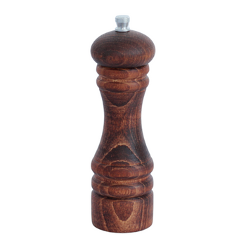 Drewniany KLASYCZNY młynek do przypraw - 18 cm - OLEJOWOSK - MAHONIOWY