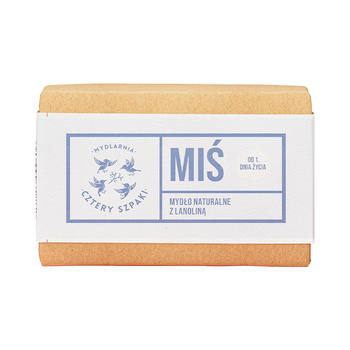 Delikatne mydło MIŚ - Mydlarnia Cztery Szpaki