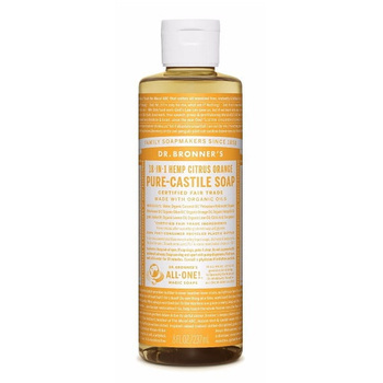 Wielofunkcyjne mydło w płynie 18w1 CYTRUSOWE 240 ml - Dr. Bronner's
