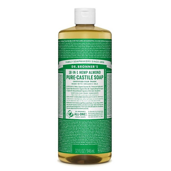 Wielofunkcyjne mydło w płynie 18w1 MIGDAŁOWE 946 ml - Dr. Bronner's