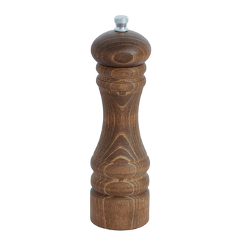 Drewniany KLASYCZNY młynek do przypraw - 18 cm - OLEJOWOSK - TEKOWY