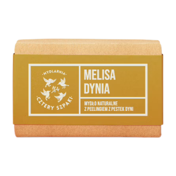 Peelingujące mydło MELISA I DYNIA - Mydlarnia Cztery Szpaki