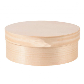 Pojemnik okrągły z łuby, pudełko, szkatułka 14cm  x 5cm