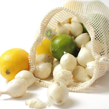 Wielorazowy EKOLOGICZNY woreczek na zakupy S (20 x 25 cm) - BoWeevil