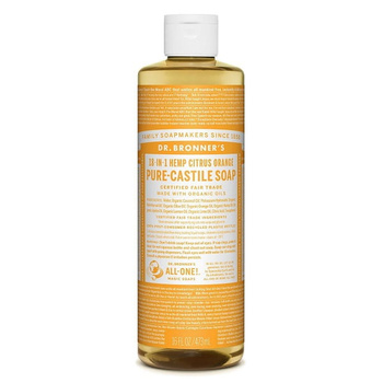 Wielofunkcyjne mydło w płynie 18w1 CYTRUSOWE 475 ml - Dr. Bronner's