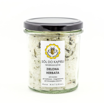 Sól do kąpieli - ZIELONA HERBATA - Miodowa Mydlarnia