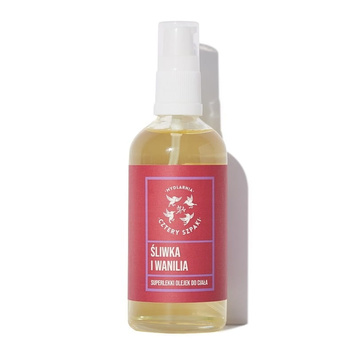 Olejek do ciała ŚLIWKA i WANILIA - MYDLARNIA 4 SZPAKI
