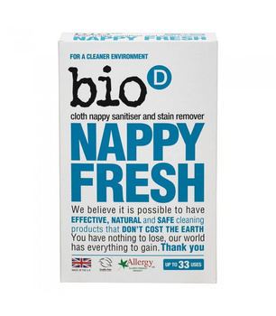 Neutralizujący dodatek do proszku do prania NAPPY FRESH 500 g - Bio-D