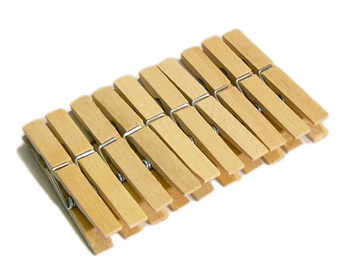 Klamerki spinacze do bielizny drewniane. 20szt