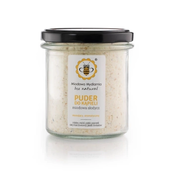 Puder do kąpieli - MIODOWA SŁODYCZ - Miodowa Mydlarnia