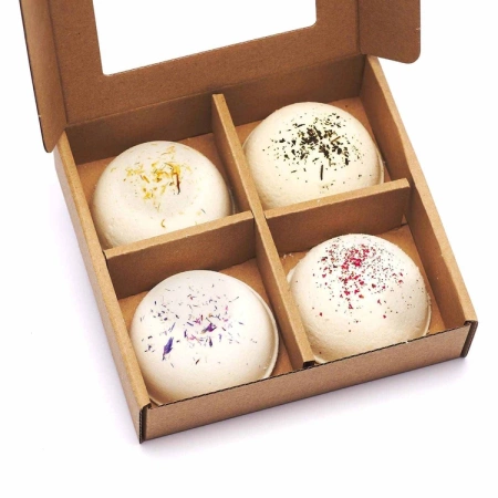 Zestaw prezentowy - OWOCOWE KULE DO KĄPIELI - Miodowa Mydlarnia