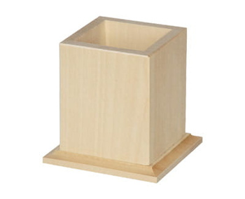 Kubek kwadratowy na długopisy, kredki