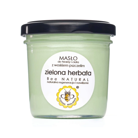 Masło do twarzy i ciała - ZIELONA HERBATA - Miodowa Mydlarnia