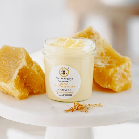 Masło do twarzy i ciała - OCZAROWANIE - Miodowa Mydlarnia